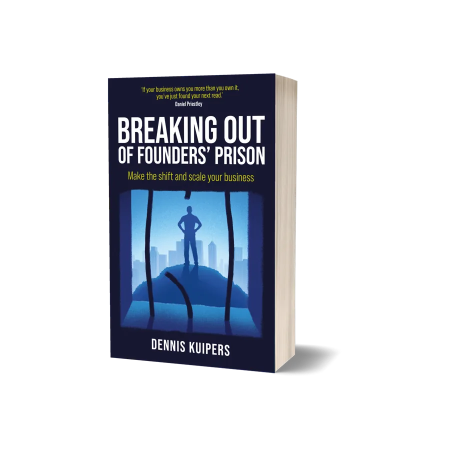 Breaking Out of Founders' Prison, boekomslag